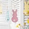Glitzhome® 6ft. Easter Metal Bunny Garland